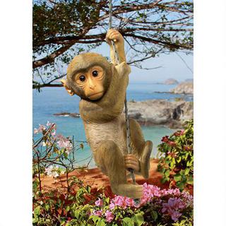 Chico the Monkey Hanging statue
