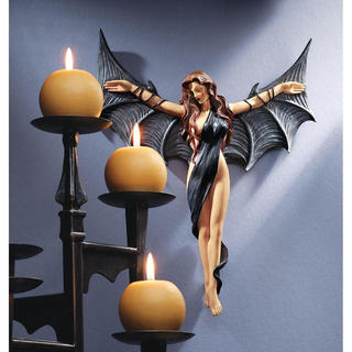 The Midnight Mistress Vampire Wall Sculpture