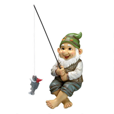 Ziggy the Fishing Gnome statue